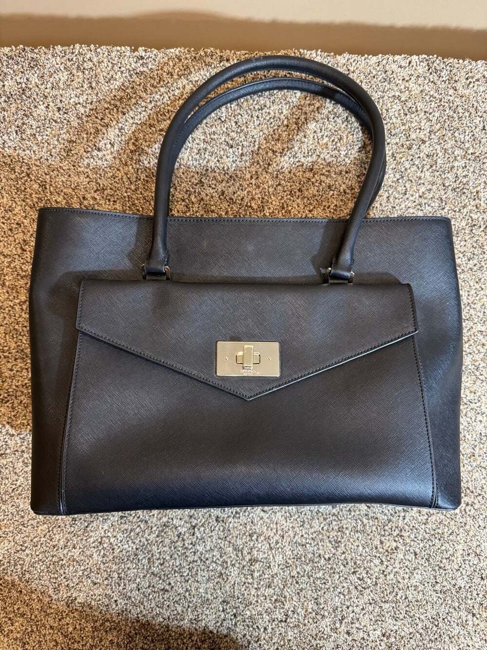 Kate Spade Post Street Halsey Saffiano Leather Tote Bag